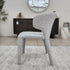 Lorenzo Dining Chair In Salt & Pepper