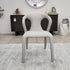 Matteo Dining Chair In Grey