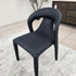 Elena Fully Upholster Chair In Black