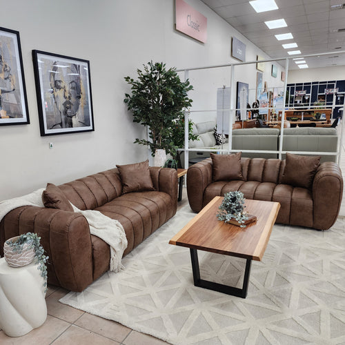 Harvey 3+2 Seater Package In Tan