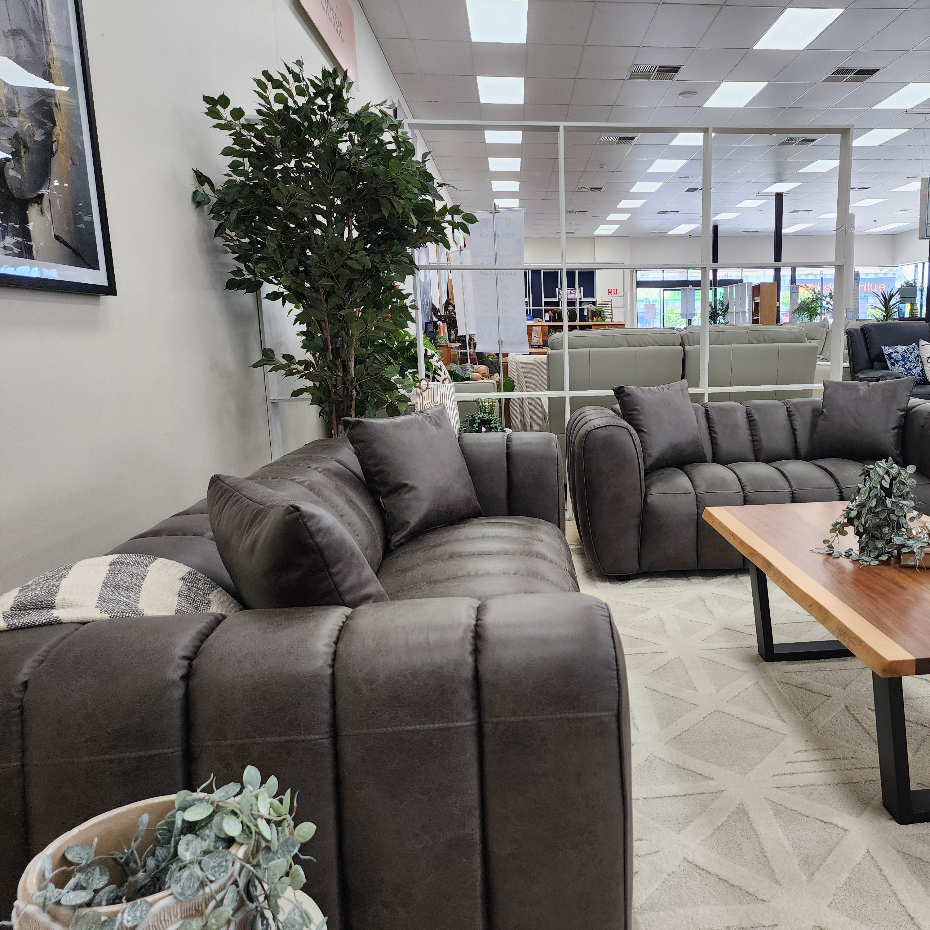 Harvey 3+2 Seater Package In Grey