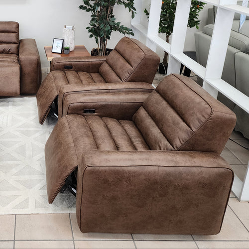 Hollywood Electric Recliner In Tan