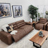 Hollywood 3 Piece Electric Recliner Package In Tan