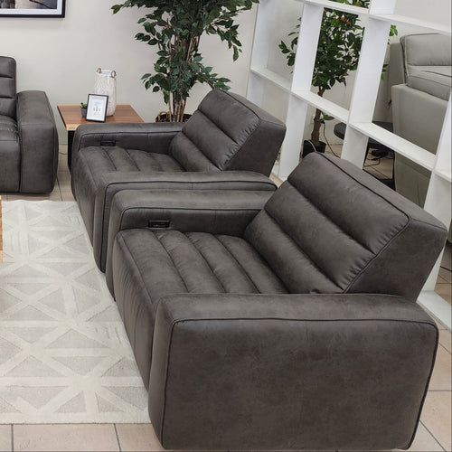 Hollywood Single Electric Recliner In Grey