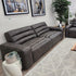 Hollywood 3 Seater With Electric Recliners In Grey