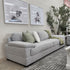 Antonio 3 Seater Sofa In Light Grey