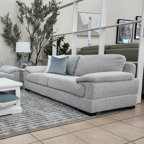 Antonio 2 Seater Sofa In Light Grey