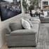 Antonio 3 Seater Sofa In Nickel Grey