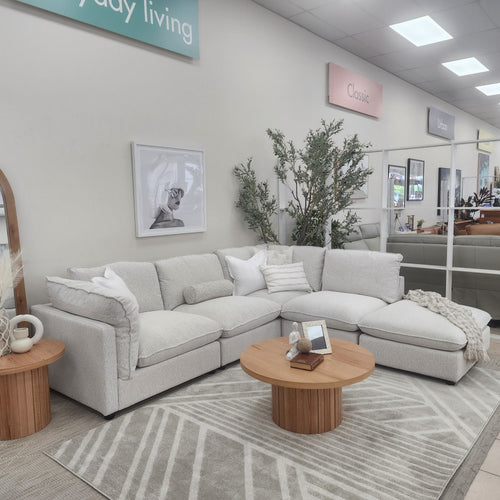 Jupiter Right Hand Chaise In Natural