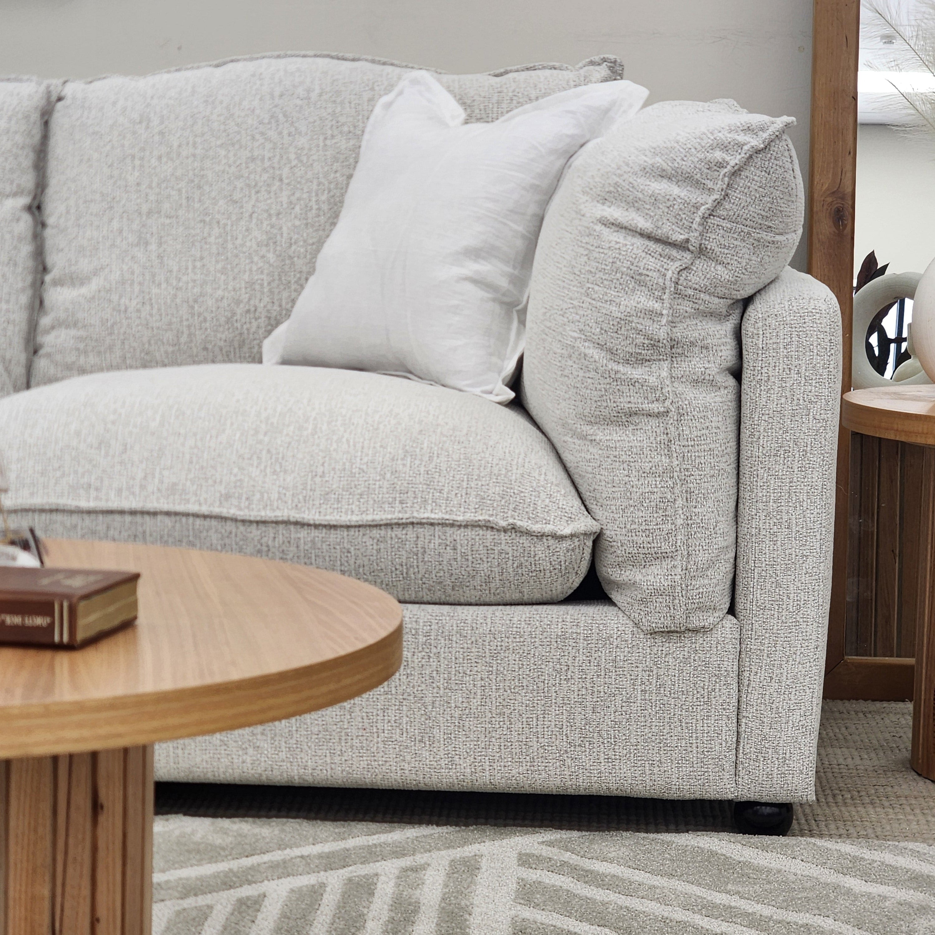 Jupiter Left Hand Chaise In Natural