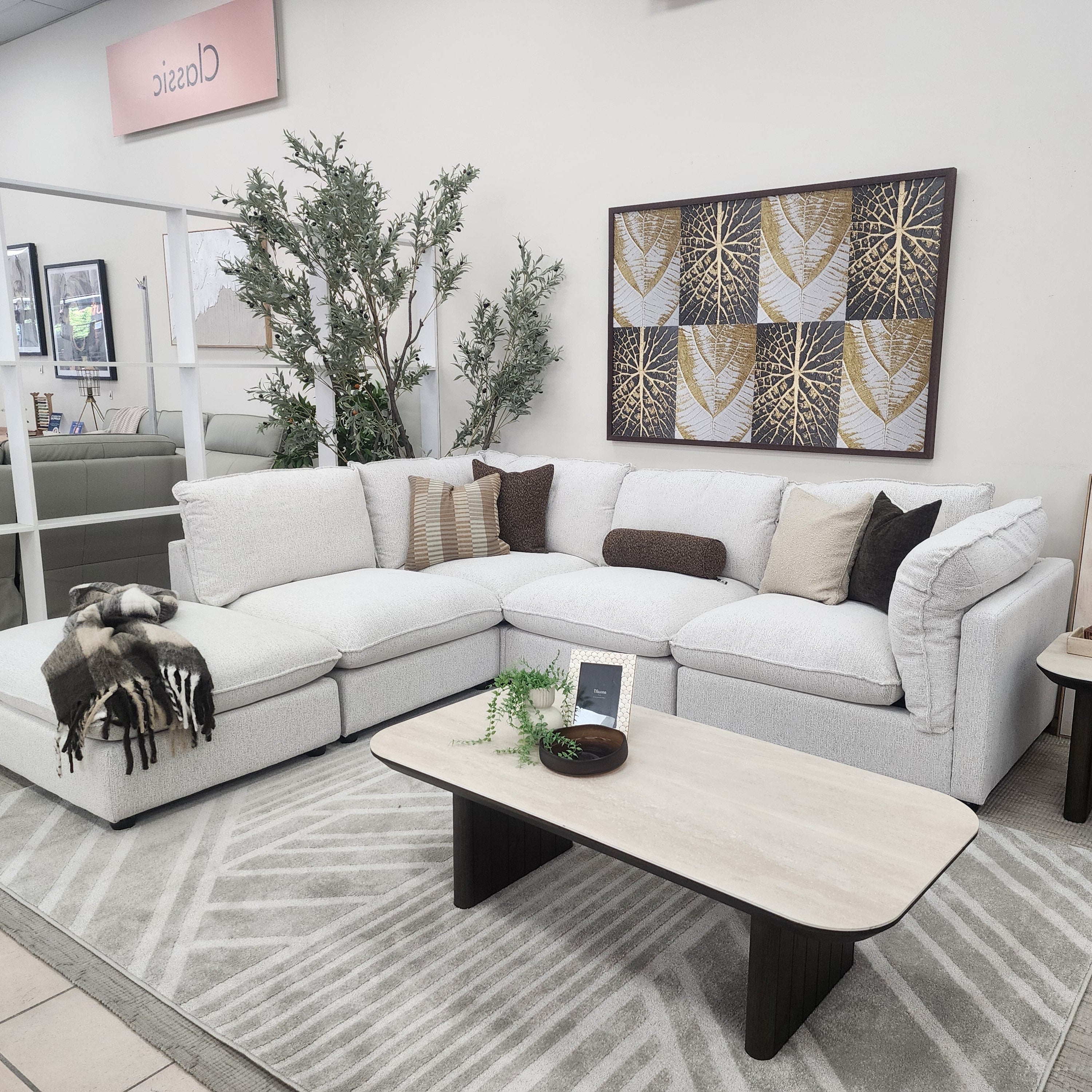 Jupiter Left Hand Chaise In Natural