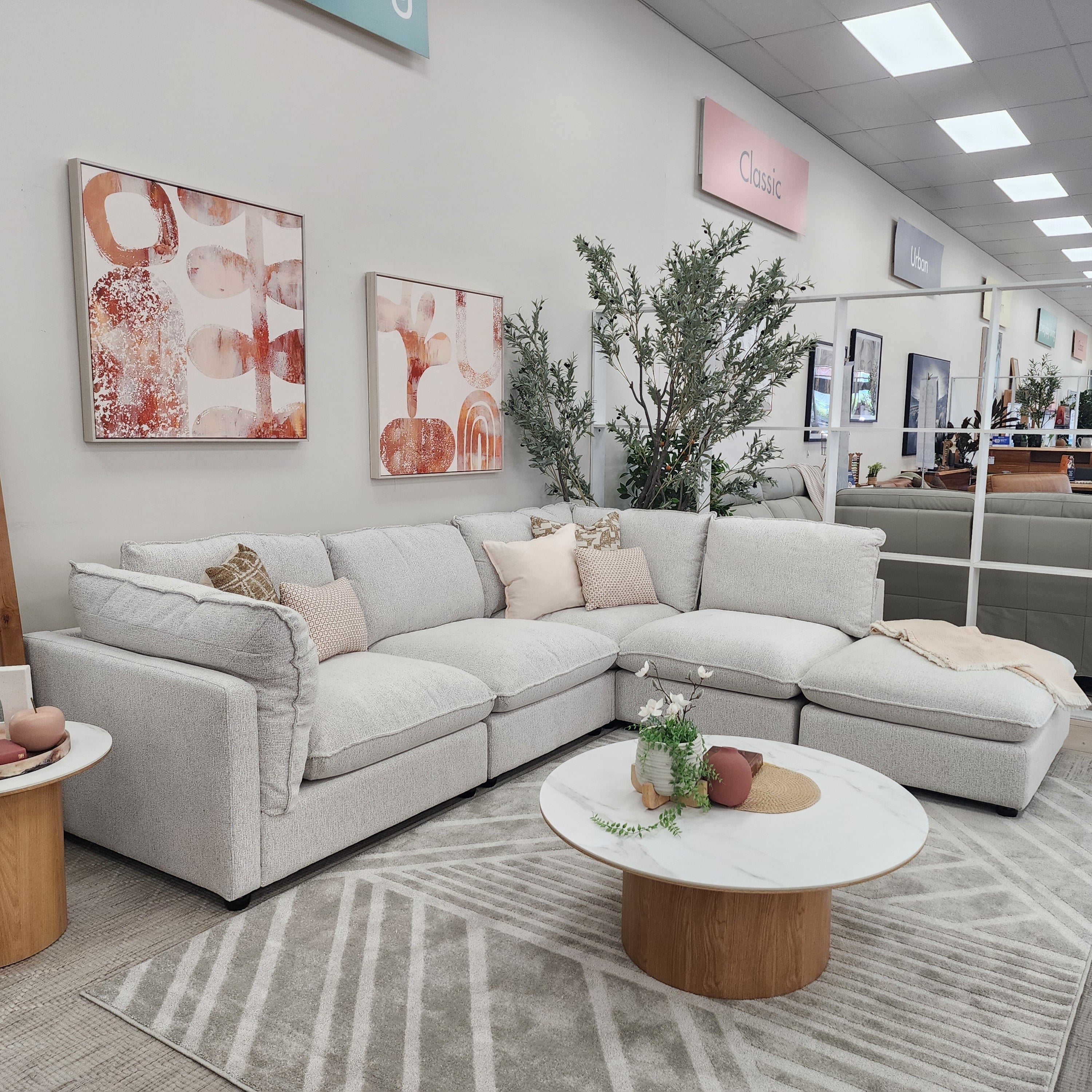 Jupiter Right Hand Chaise In Natural