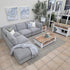 Jupiter Left Hand Chaise In Grey
