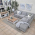 Jupiter Right Hand Chaise In Grey