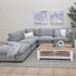 Jupiter Left Hand Chaise In Grey