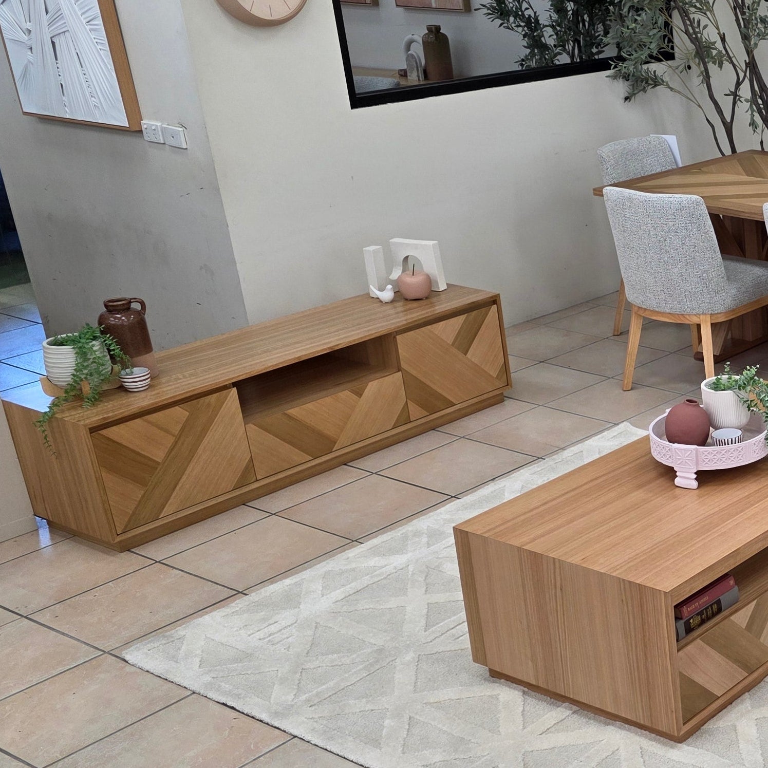 Southport 165 TV Unit In Tasmanian Oak