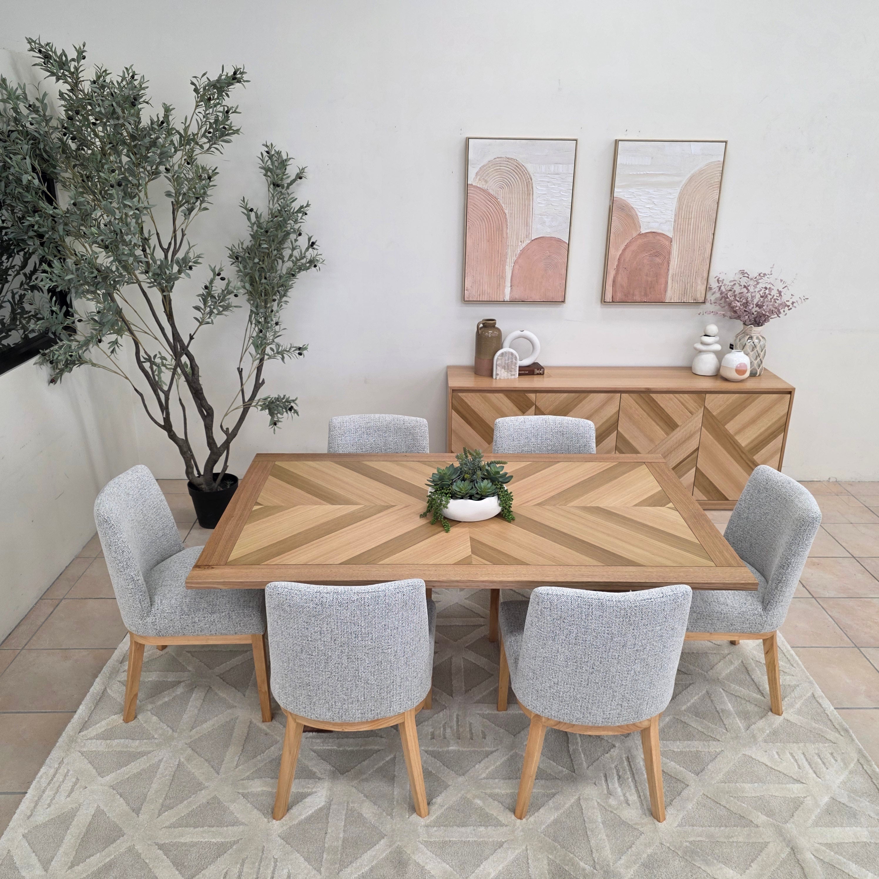 Southport 7 Piece 1.8m Dining Package