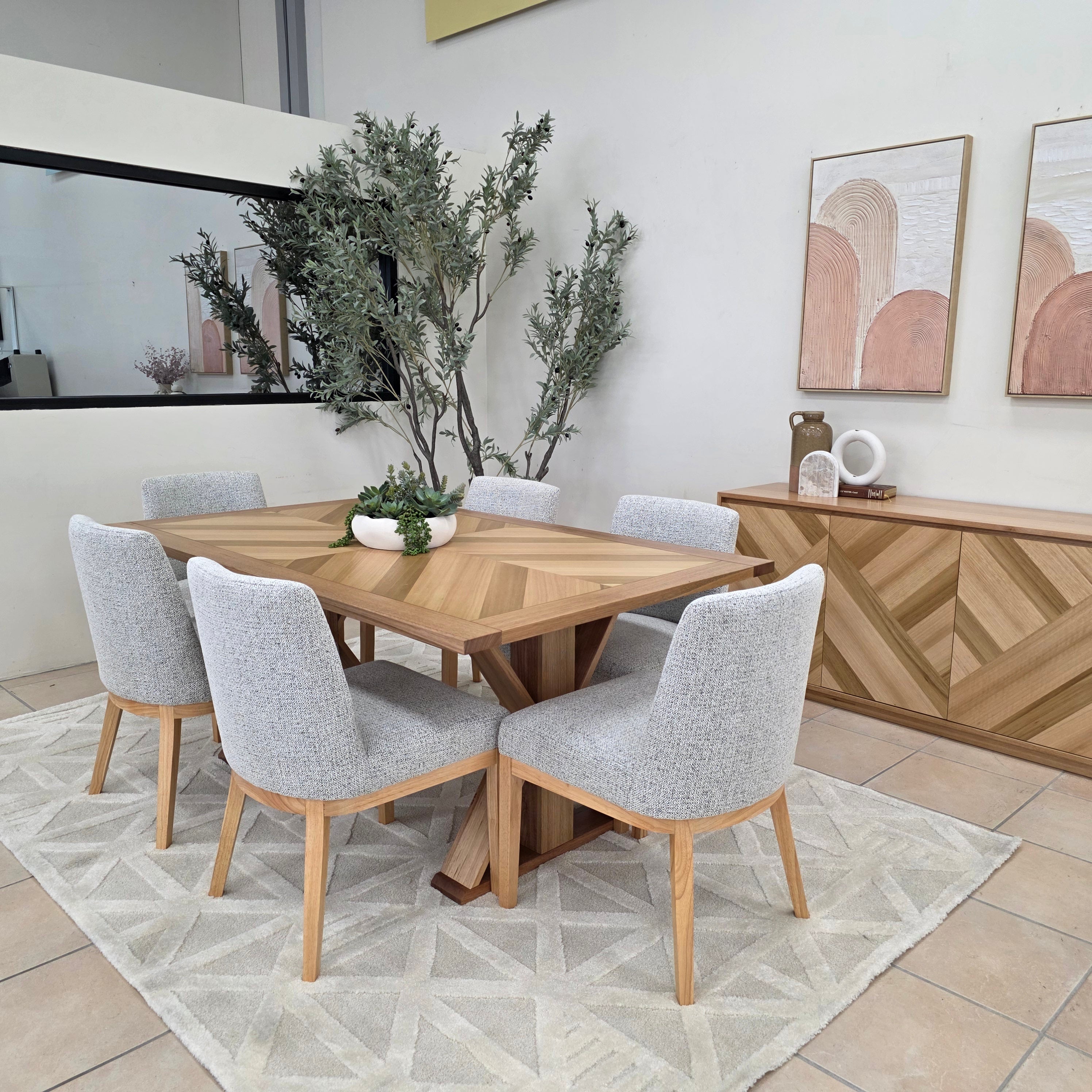 Southport 7 Piece 1.8m Dining Package