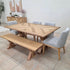 Southport 6 Piece 1.8m Dining Package with Bench