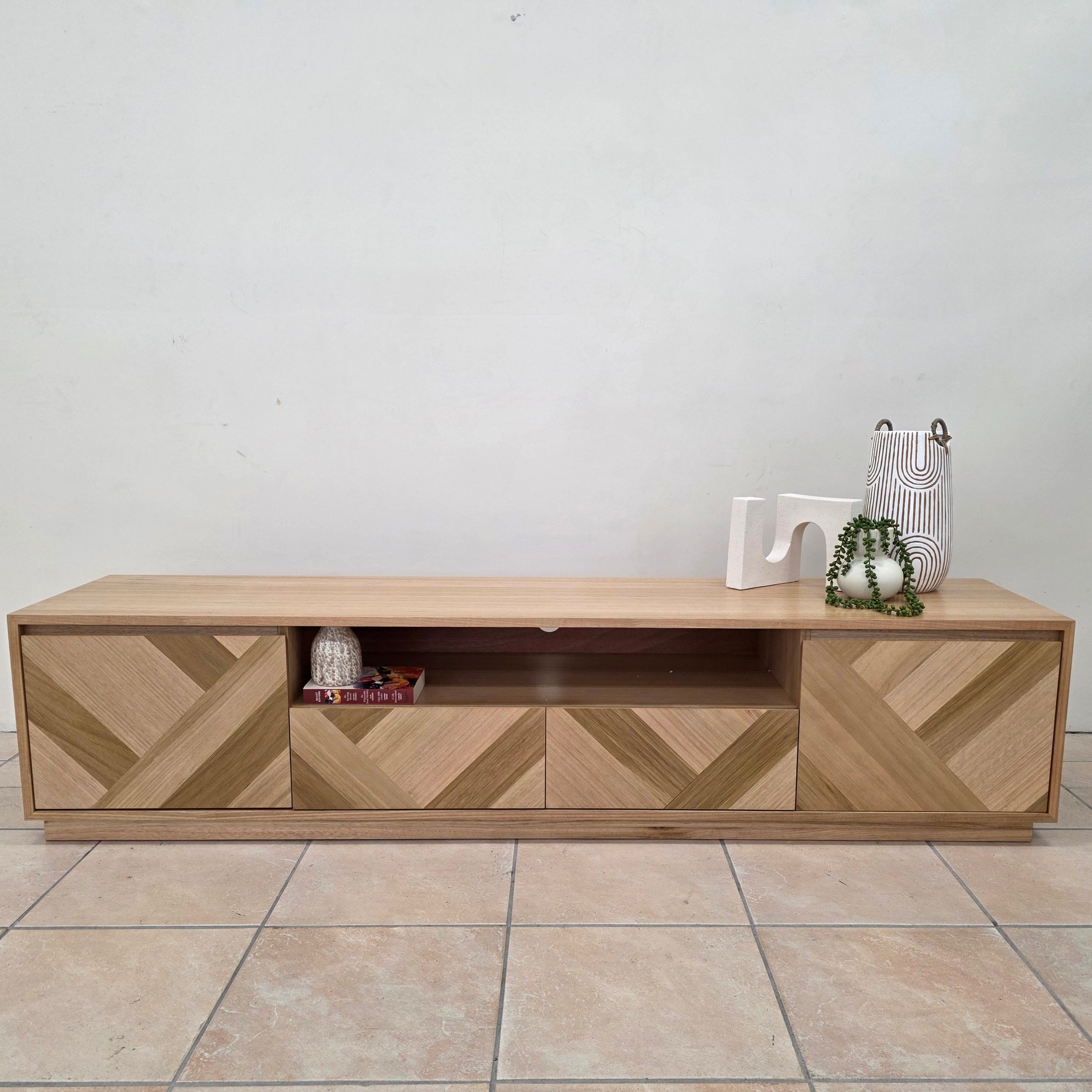 Southport 198cm TV Unit In Tasmanian Oak