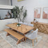 Southport 7 Piece 2.1m Dining Package with Bench