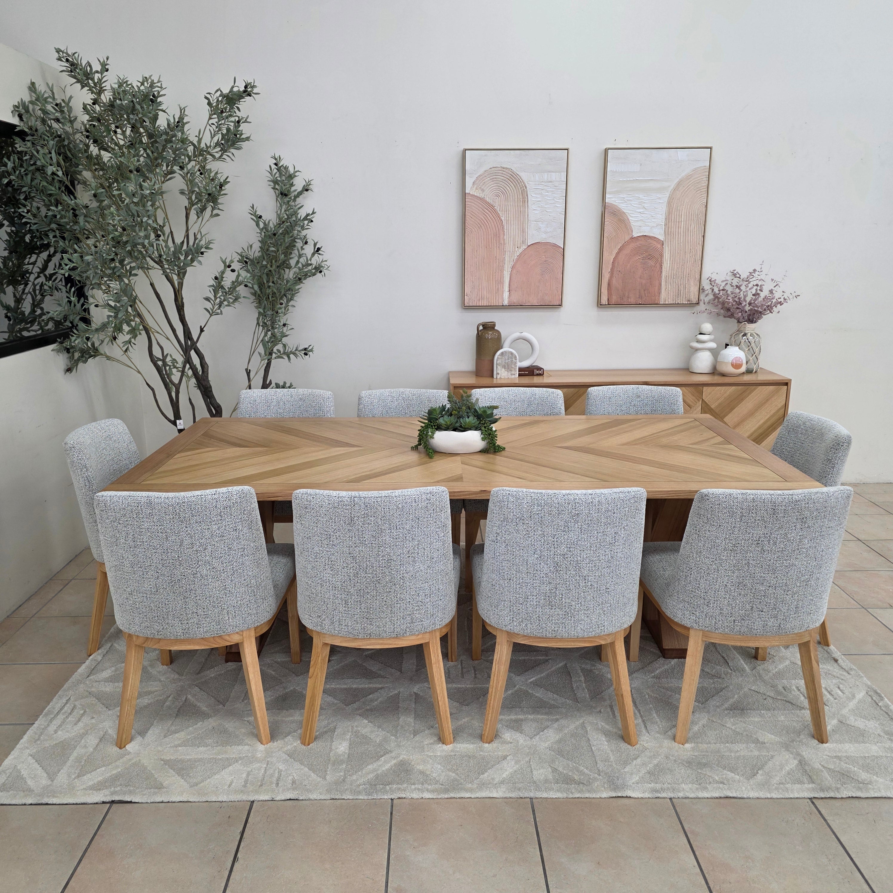 Southport 11 Piece 2.4m Dining Package