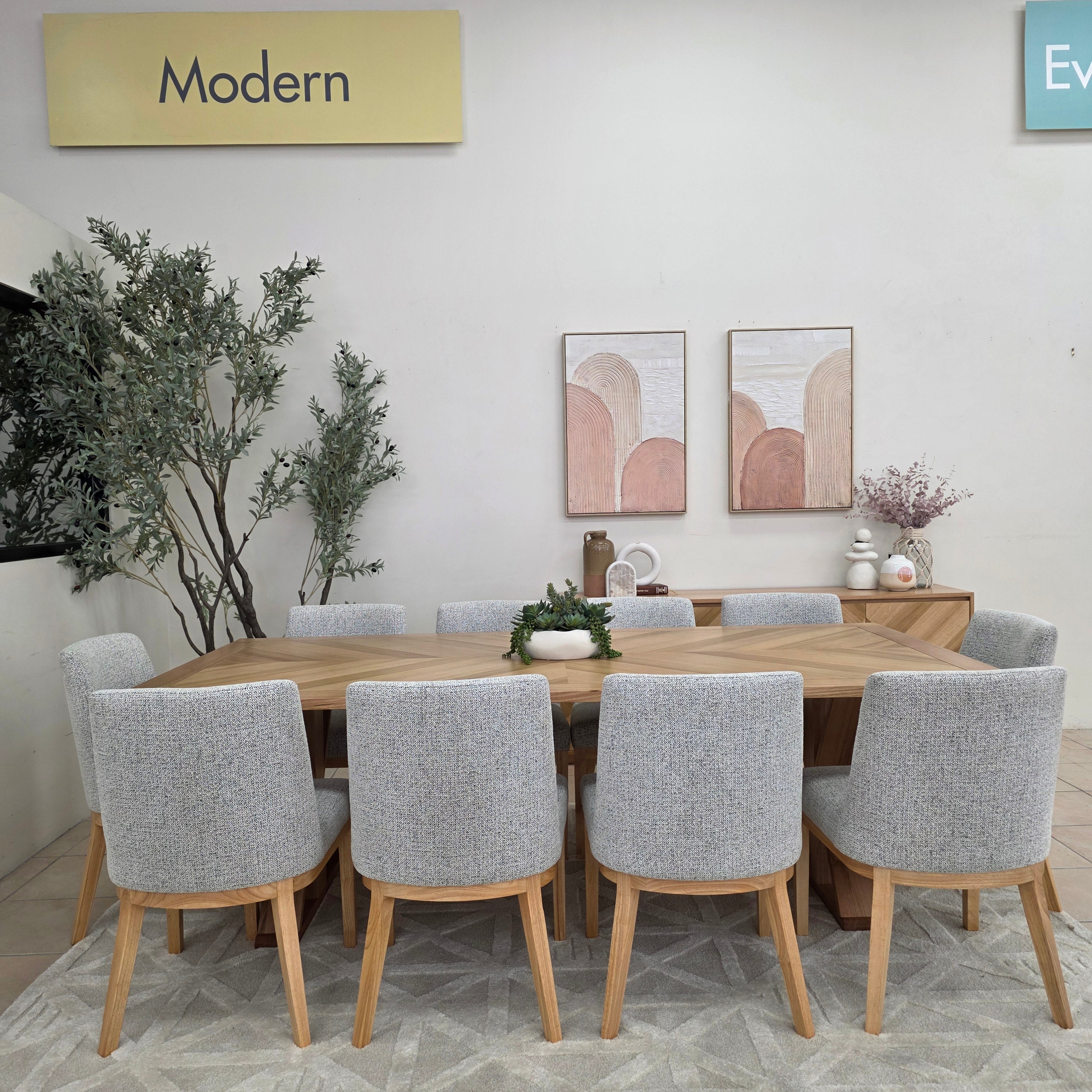 Southport 11 Piece 2.4m Dining Package