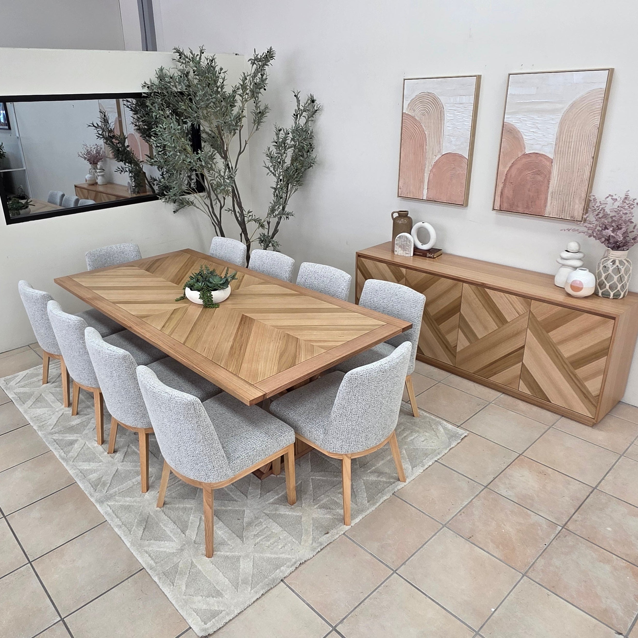 Southport 11 Piece 2.4m Dining Package