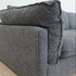 Savannah Cloud Soft Oversized 4 Seater With Ottoman In Charcoal