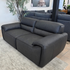 Phillipe 2 Seater In Black Leather