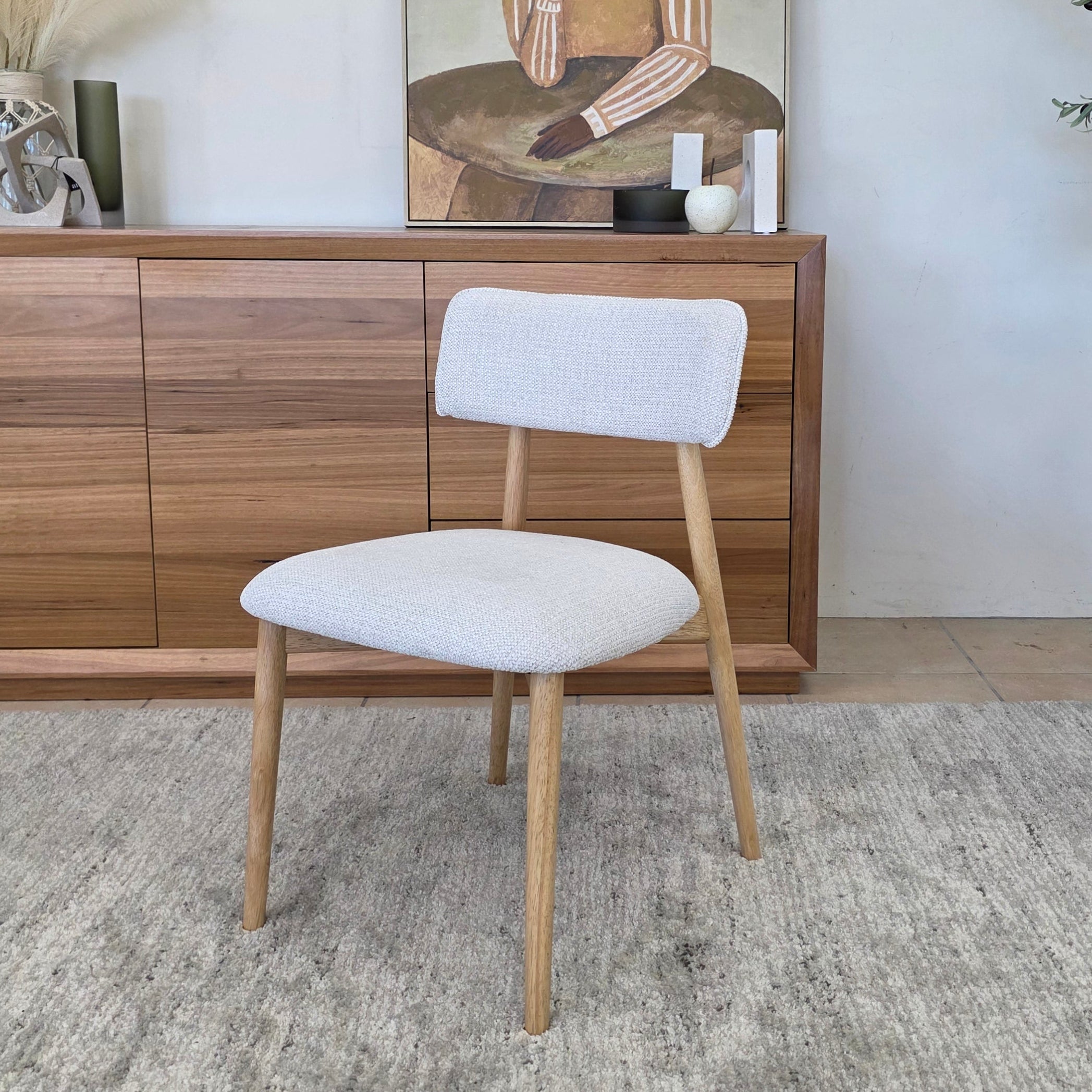 Ares Dining Chair In Natural
