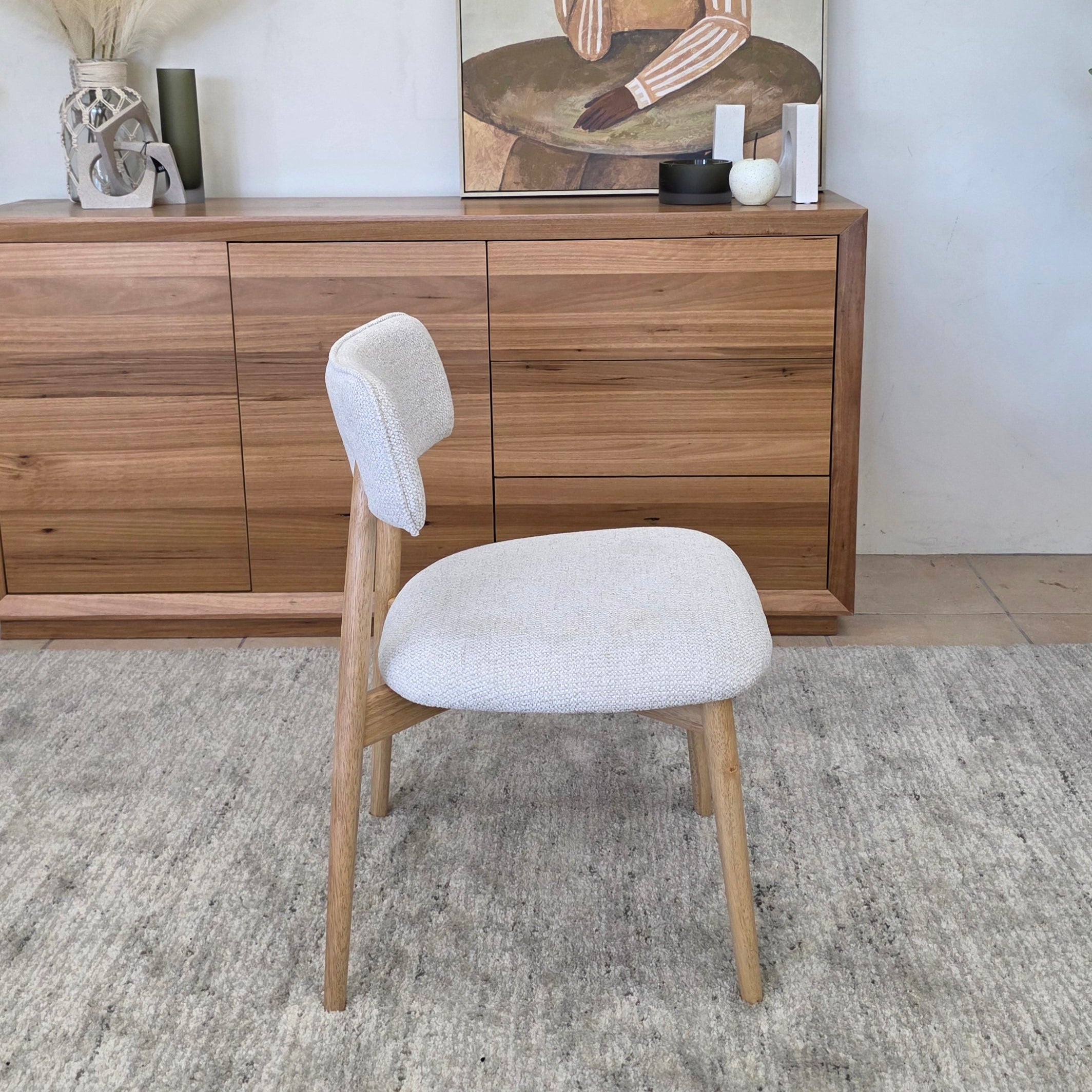 Ares Dining Chair In Natural