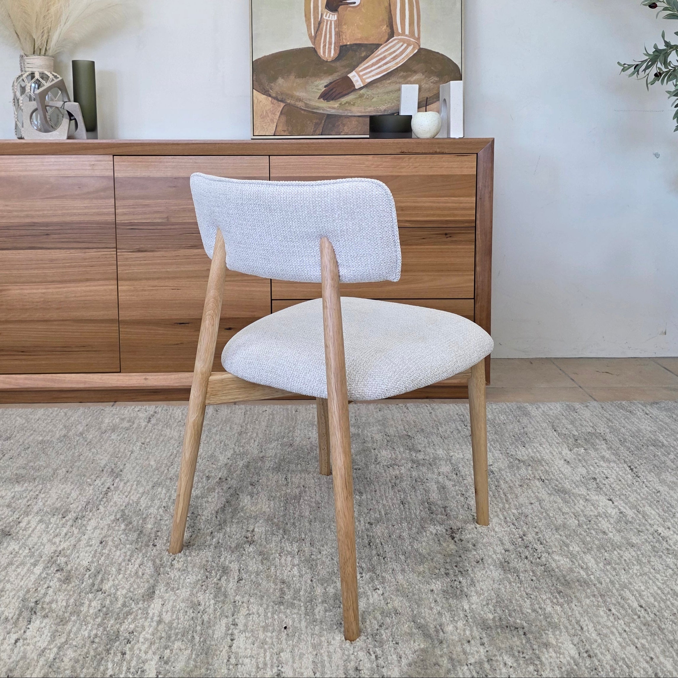 Ares Dining Chair In Natural