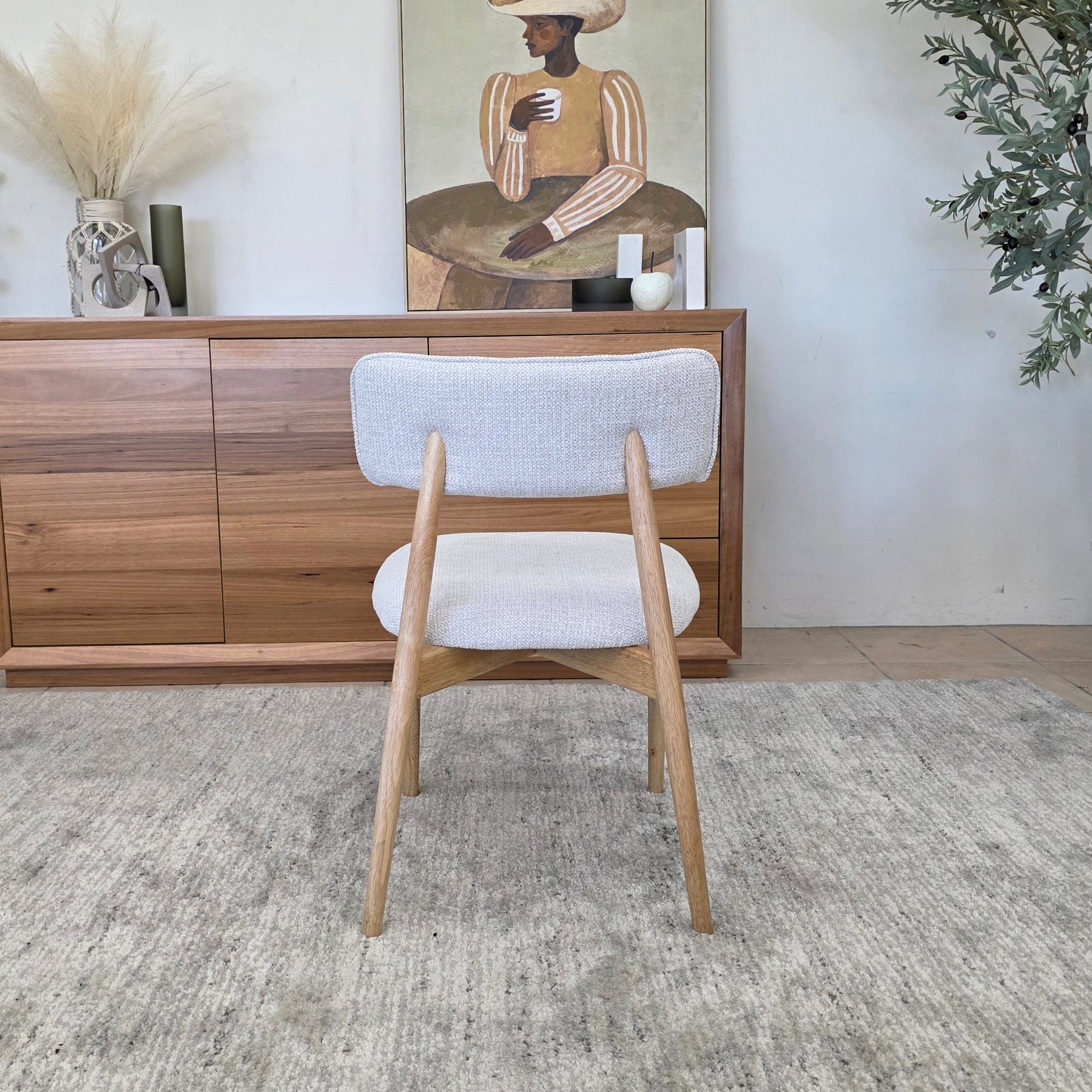 Ares Dining Chair In Natural