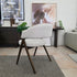 Adwan Dining Chair With Chestnut Frame In Natural