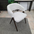 Adwan Dining Chair With Chestnut Frame In Natural