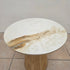 Olympus Lamp Table With Ceramic Top