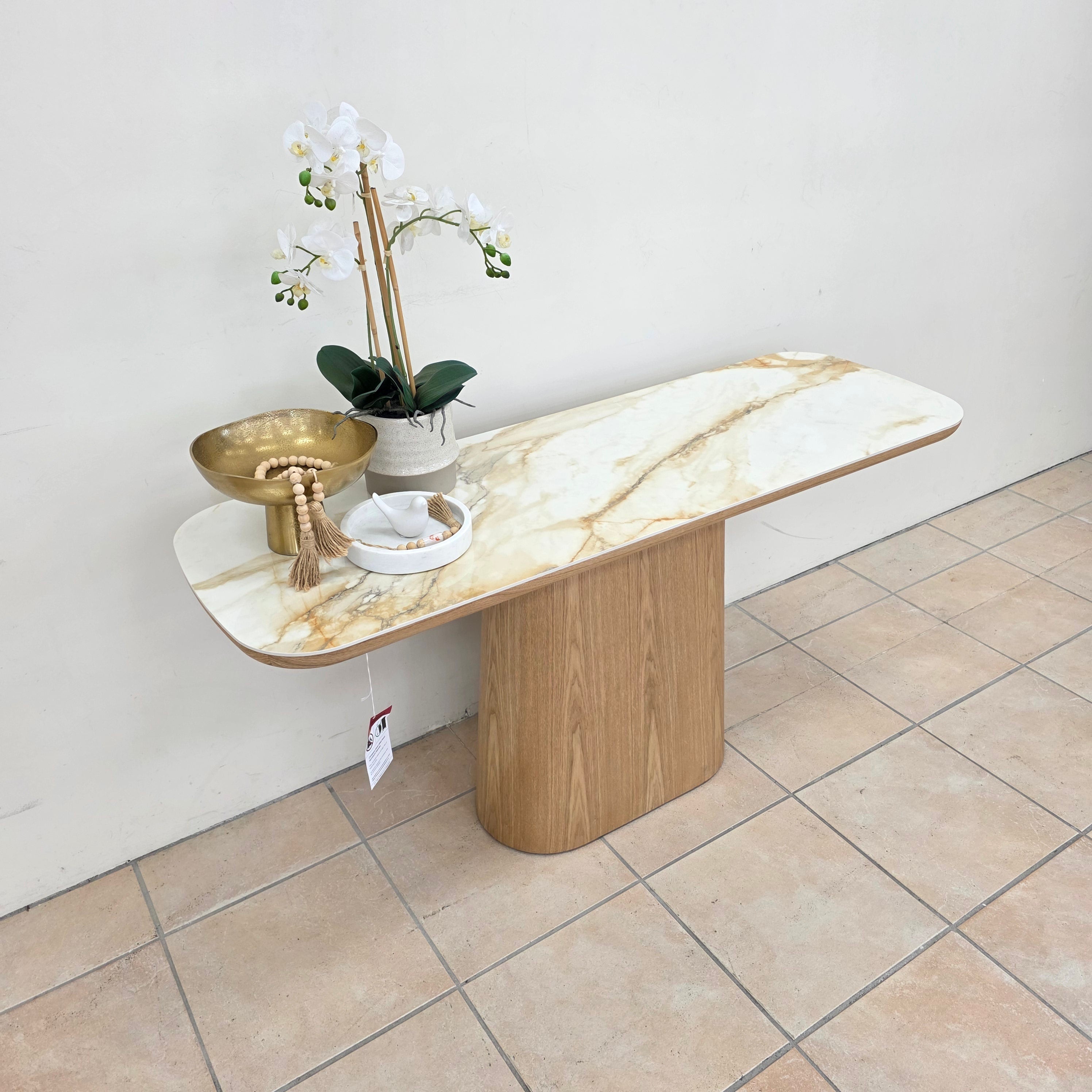 Olympus Hall Table With Ceramic Top