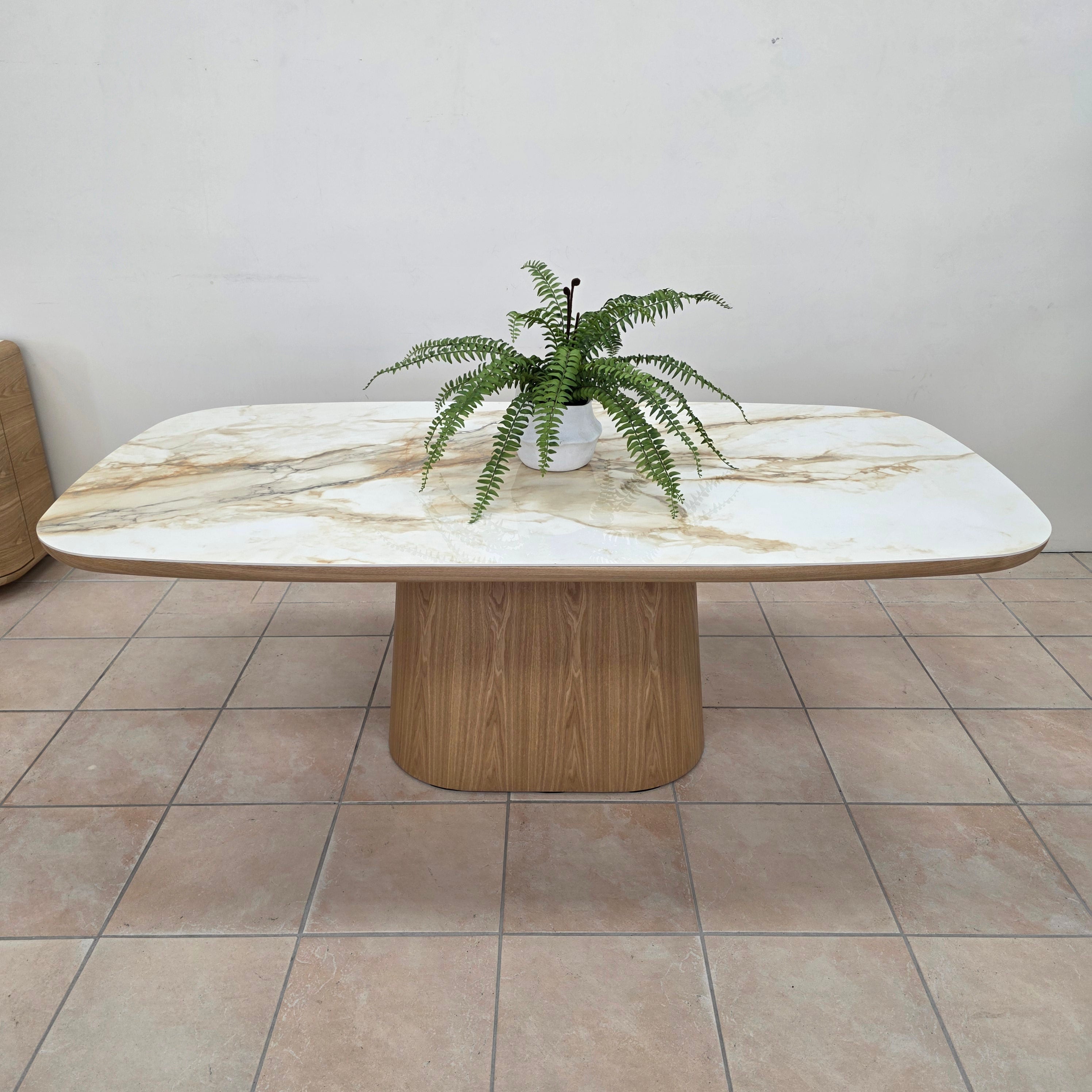 Olympus 210cm Dining Table With Ceramic Top