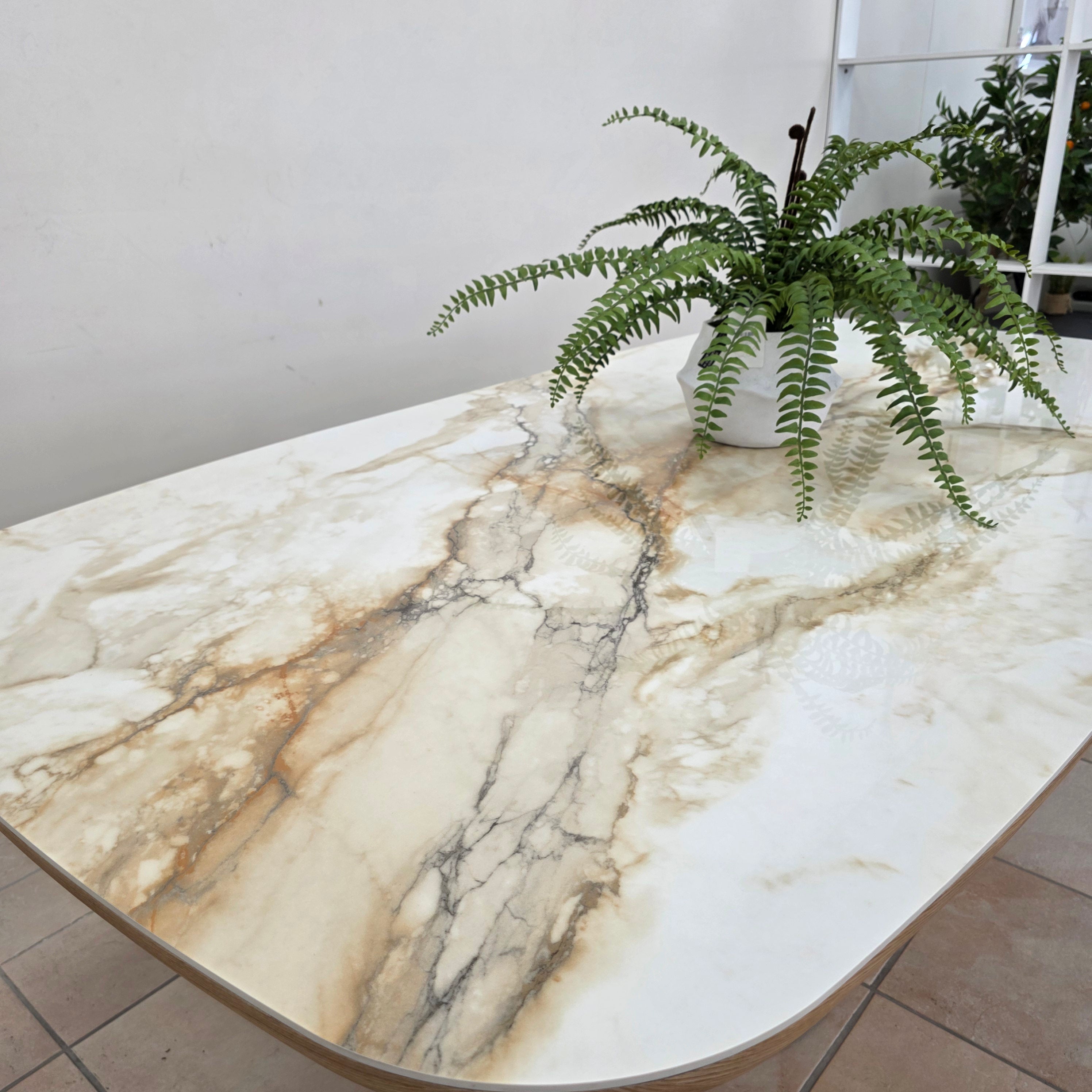 Olympus 210cm Dining Table With Ceramic Top