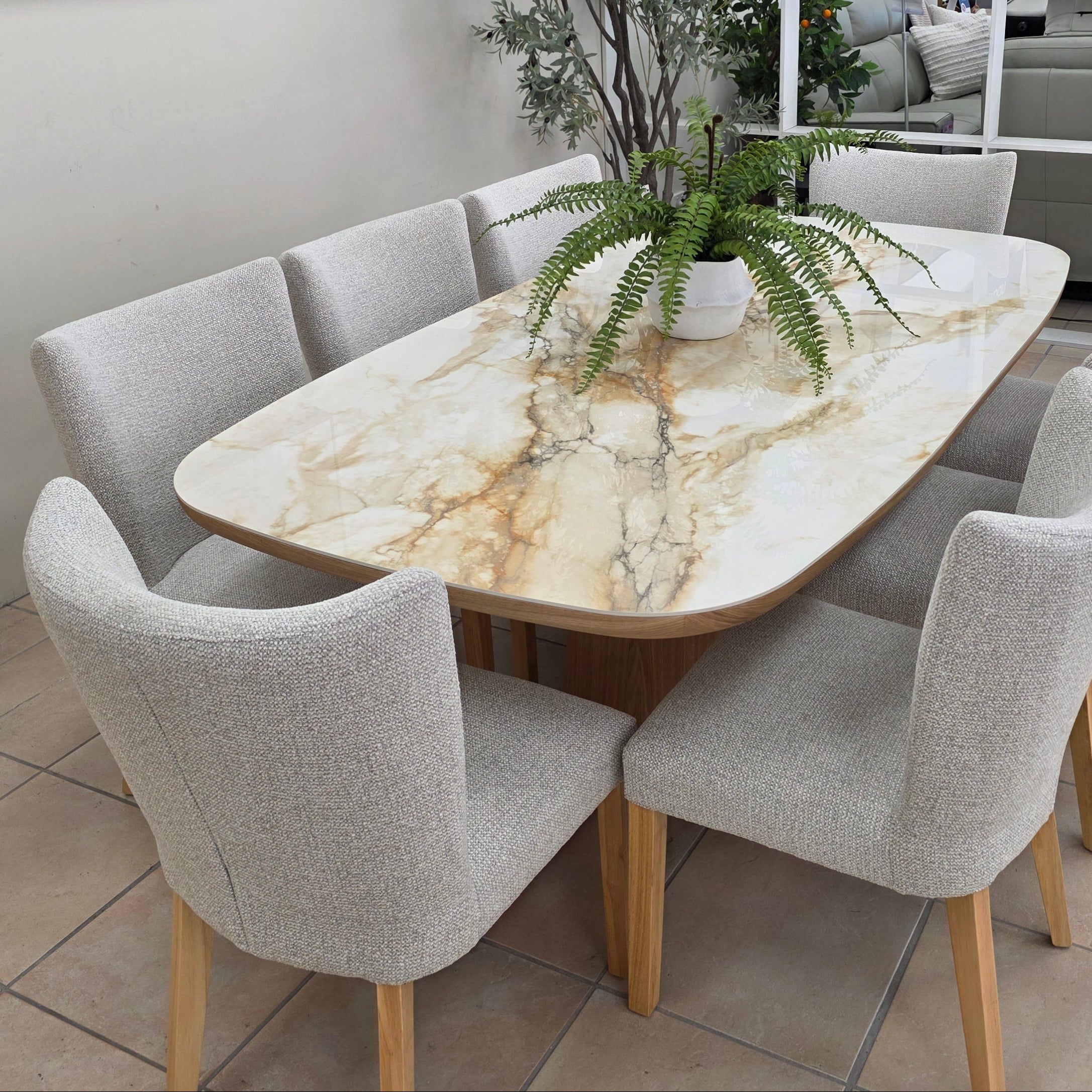 Olympus 9 Piece Package With 210cm Table