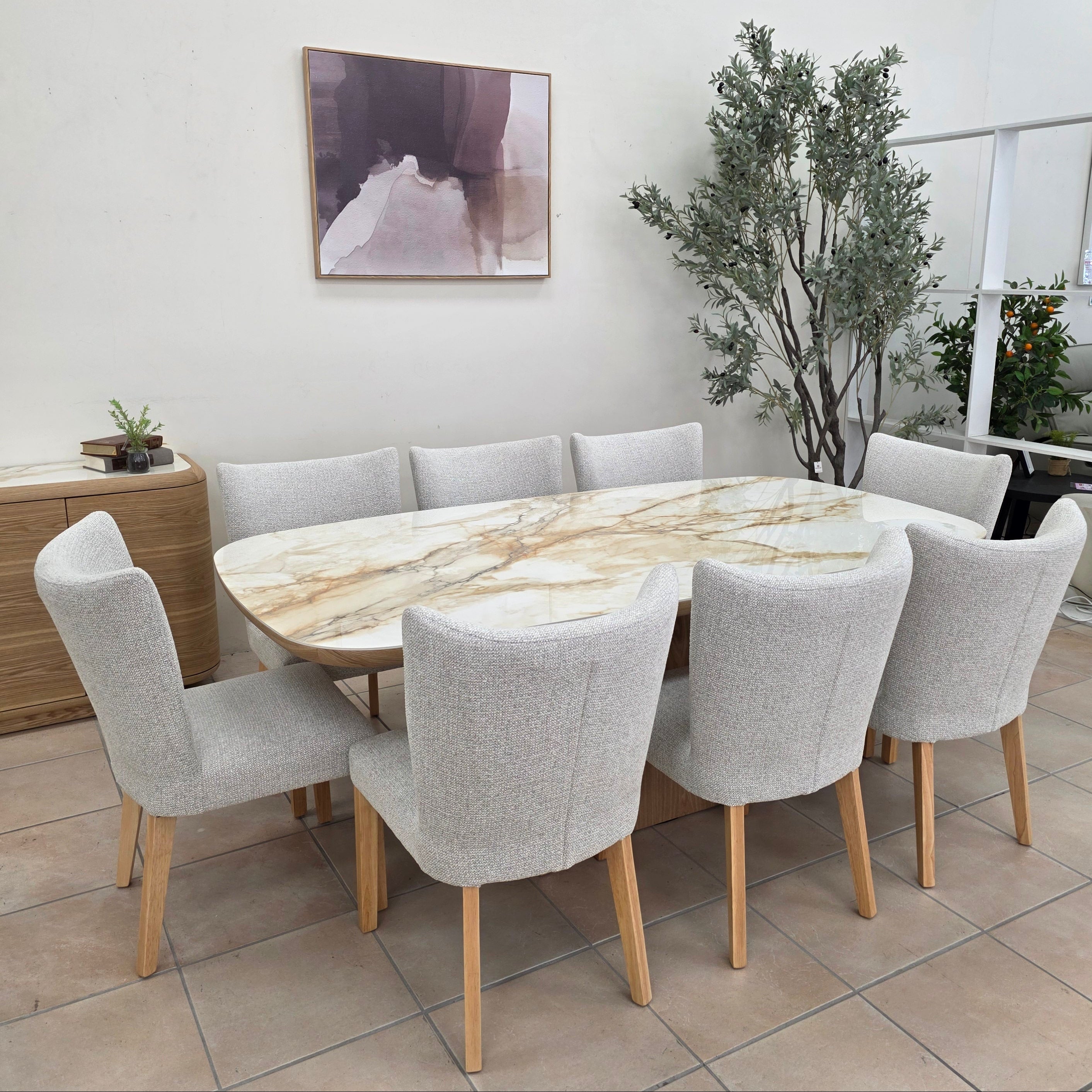 Olympus 9 Piece Package With 210cm Table