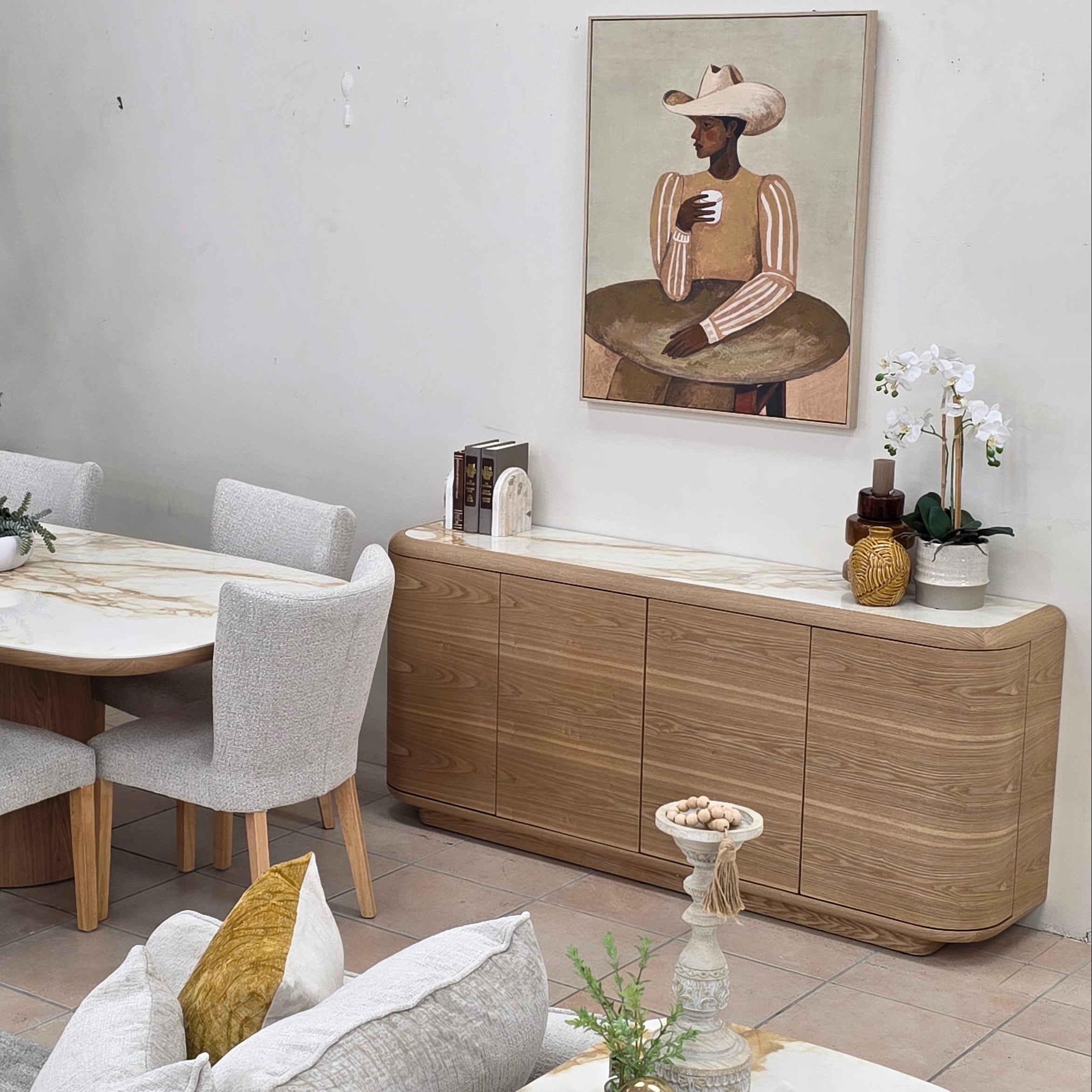 Olympus Buffet With Ceramic Top