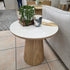Olympus Lamp Table With Ceramic Top