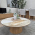 Olympus Round Coffee Table With Ceramic Top
