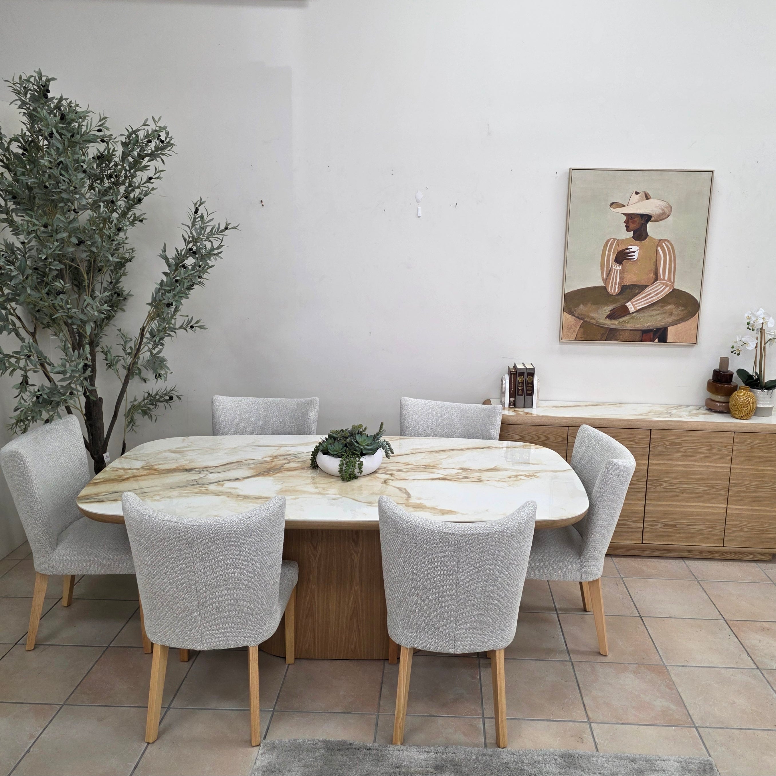 Olympus 7 Piece Package With 210cm Table