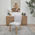 Tobago Dining Chair In Oatmeal Milan With Natural Leg