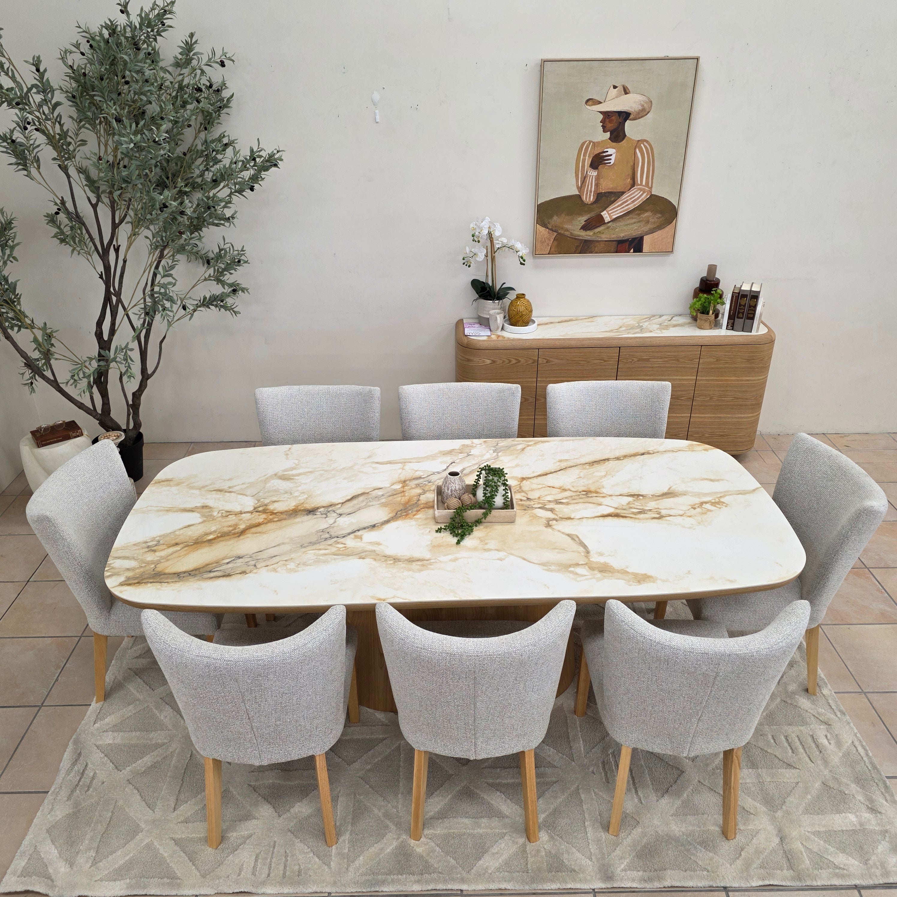 Olympus 9 Piece Package With 240cm Table