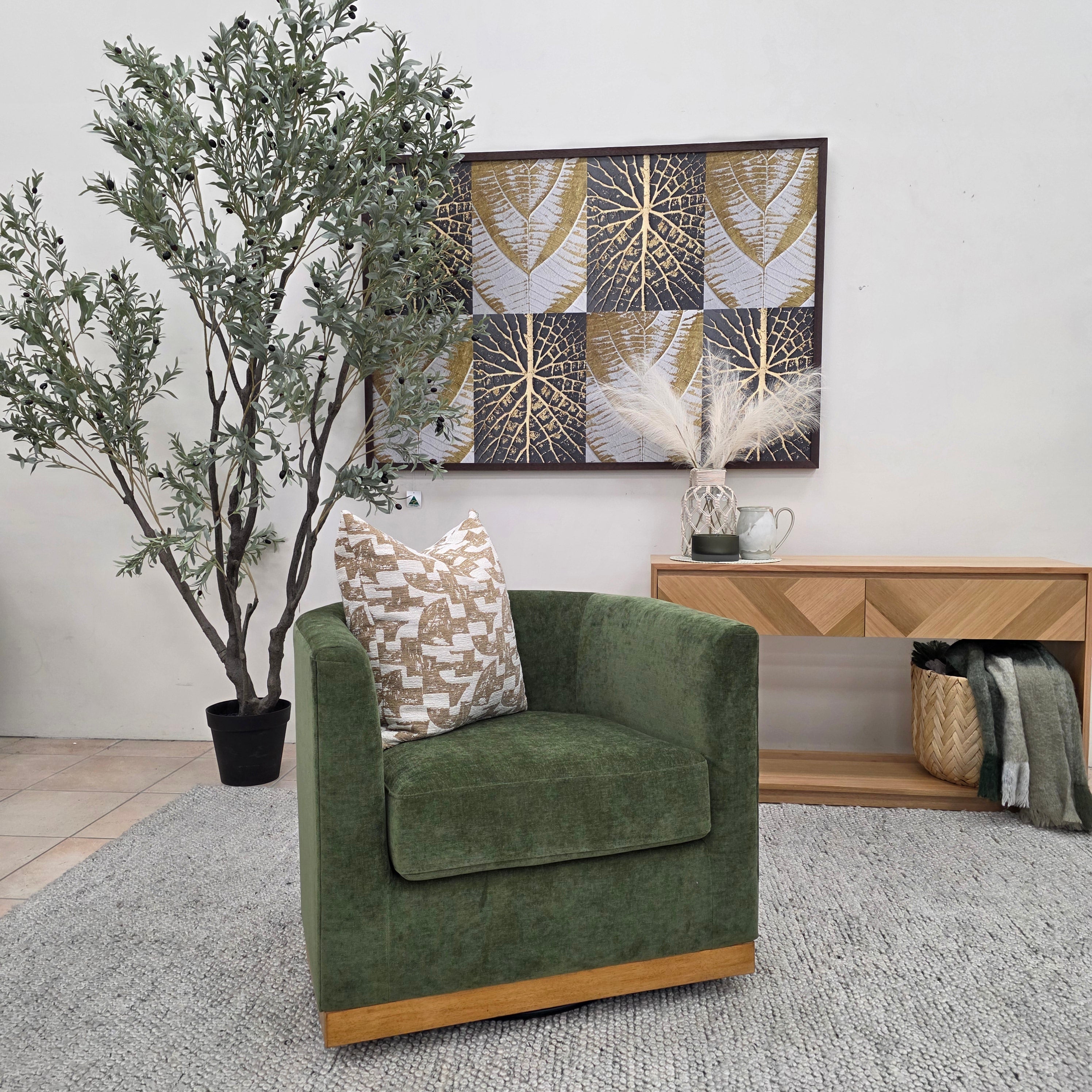 Steven Swivel Accent Chair