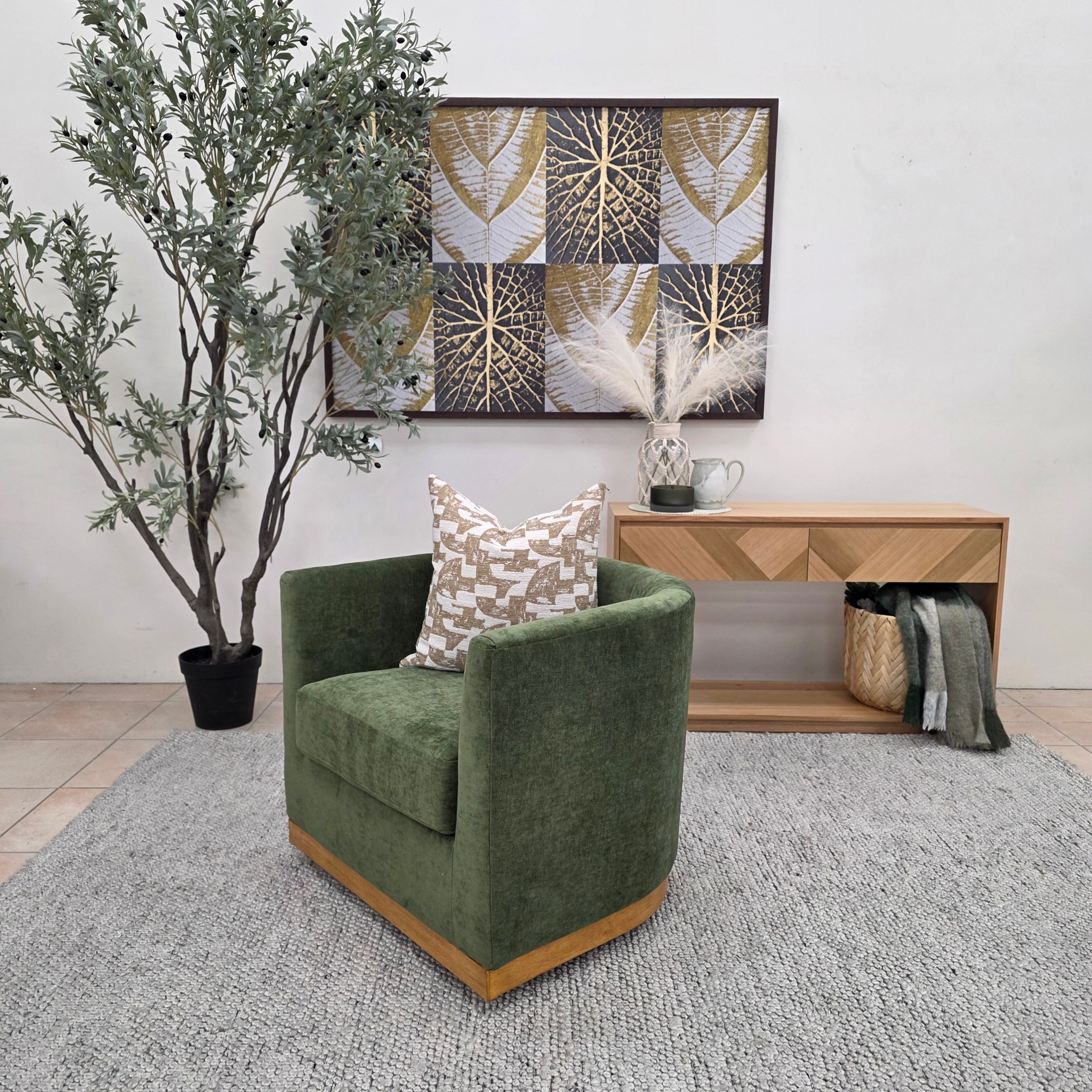 Steven Swivel Accent Chair
